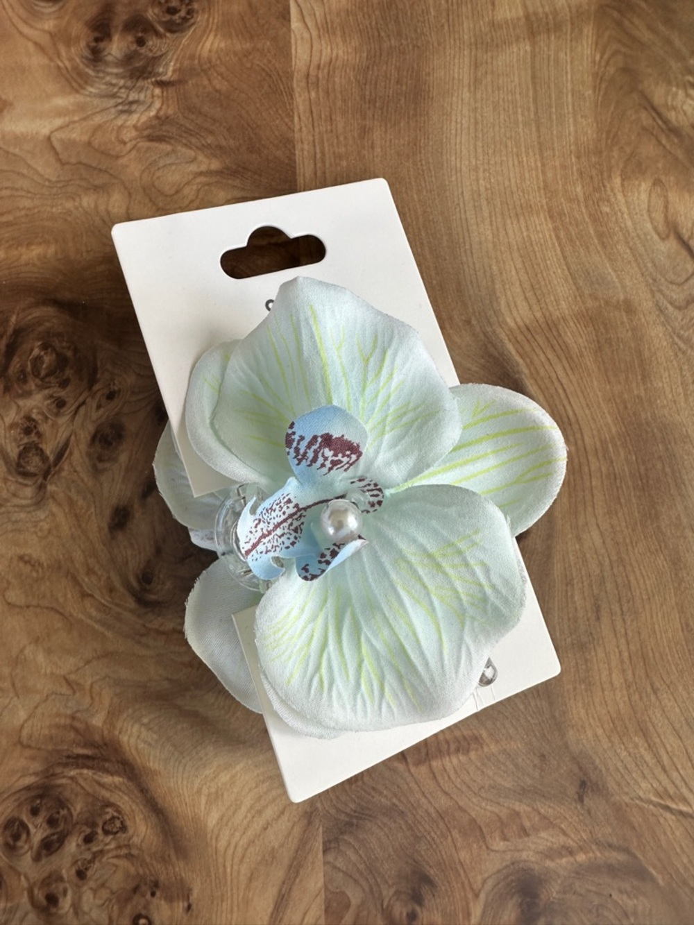 Floral Hair Claw Clip Orchid Flower Hair Clip